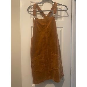 Brown overalls from alterd state